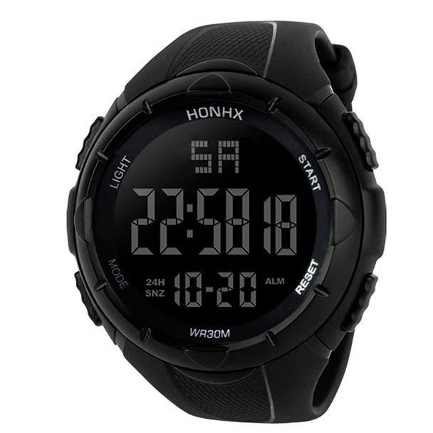 Saatleri Men Analog Digital Military Army Sport LED Waterproof Wrist Watch mens watches top brand luxury Masculino Reloj #35