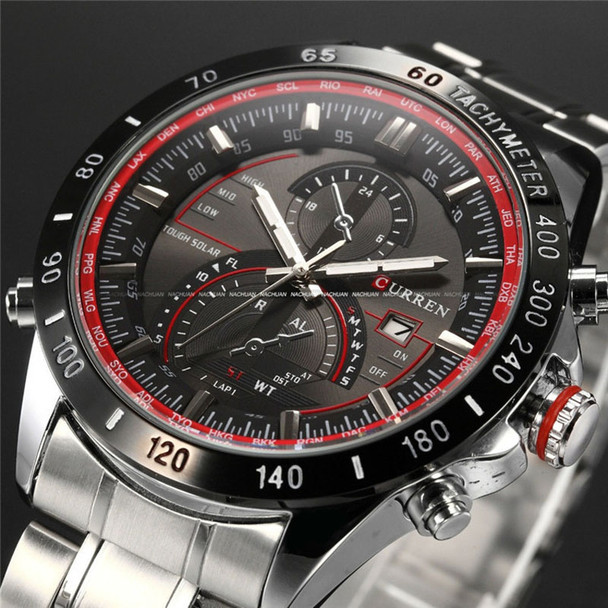 Curren Watch Mens Watches Top Brand Luxury Analog Display Stainless Steel Watches Men Quartz-Watch Male 8149 Montre Homme 2018