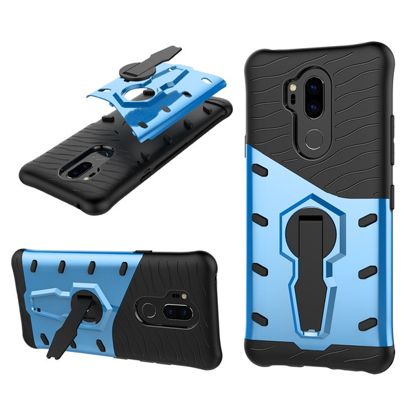 Full Protection 360 Degree Rotation Sniper Hybrid Case For LG G7 Case with Kickstand