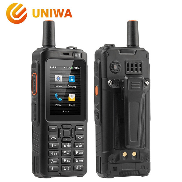 Uniwa Alps F40 Mobile Phone Zello Walkie Talkie IP65 Waterproof FDD-LTE 4G GPS Smartphone MTK6737M Quad Core 1GB+8GB CellPhone 