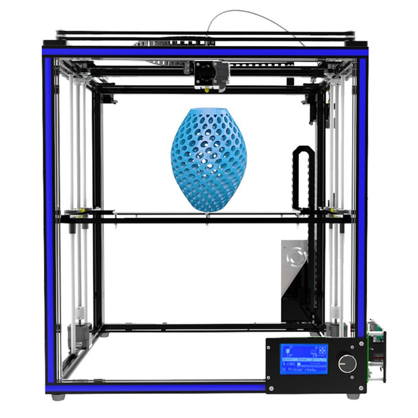  High-precision Tronxy X5S Aluminium Profile Frame 3D Printer Big Print Area CoreXY System 12864P LCD Big Screen