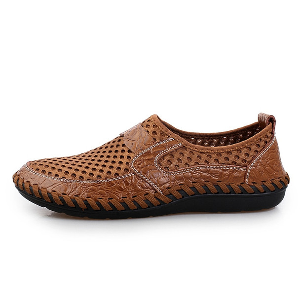 Casual Shoes Men Summer Breathable Mesh Footwear Fashion Soft Male Outdoor Moccasins Comfortable Tennis Loafers