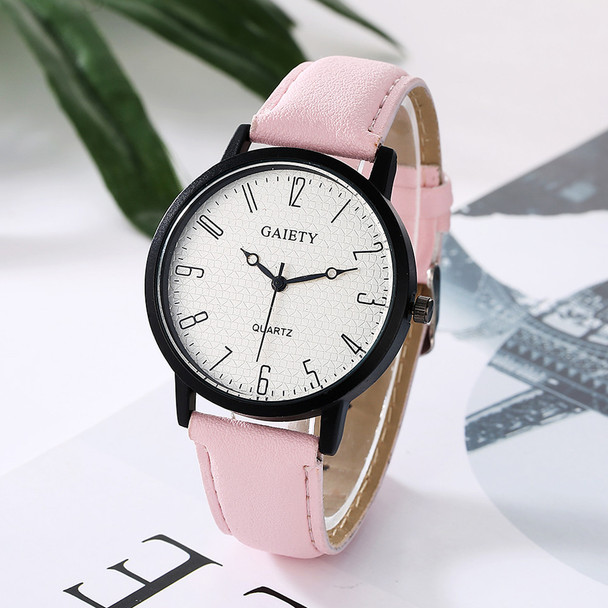 Vico 2017 New Famous Brand GAIETY Women Fashion Leather Band Analog Quartz Round Wrist Watch Watches relogio feminino clock