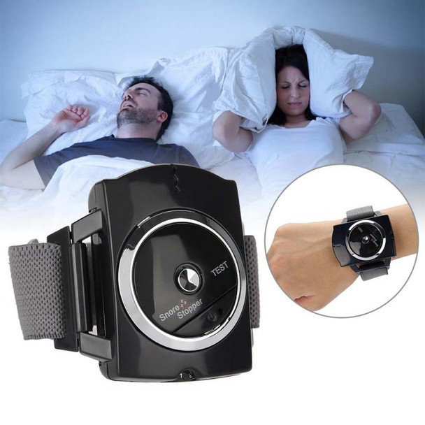 Infrared Smart Snore Gone Wristband Stop Snoring Wrist Watch Stopper Snoring Biosensor Sleep Aid Anti Snore Device Health Care