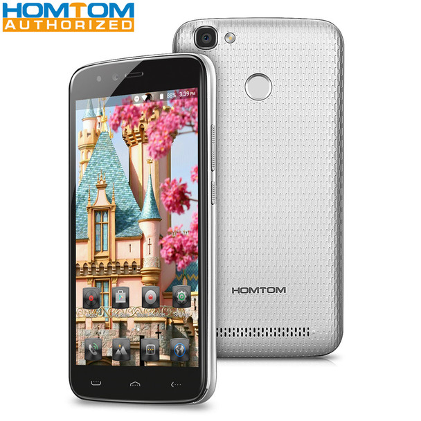 5500mAh HOMTOM HT50 5.5 inch Screen Mobile Phone 3GB RAM 32GB ROM MTK6737 Quad Core Android 7.0 8MP Cameras Smartphone