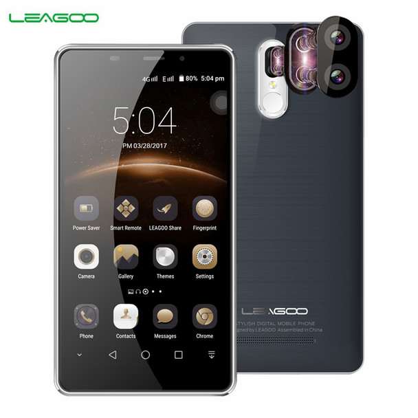 LEAGOO M8 Pro 4G Smartphone Android 6.0 2G RAM 16GB ROM MT6737 Quad Core 5.7 Inch 3500mAh 13.0MP Dual Rear Camera Mobile Phone