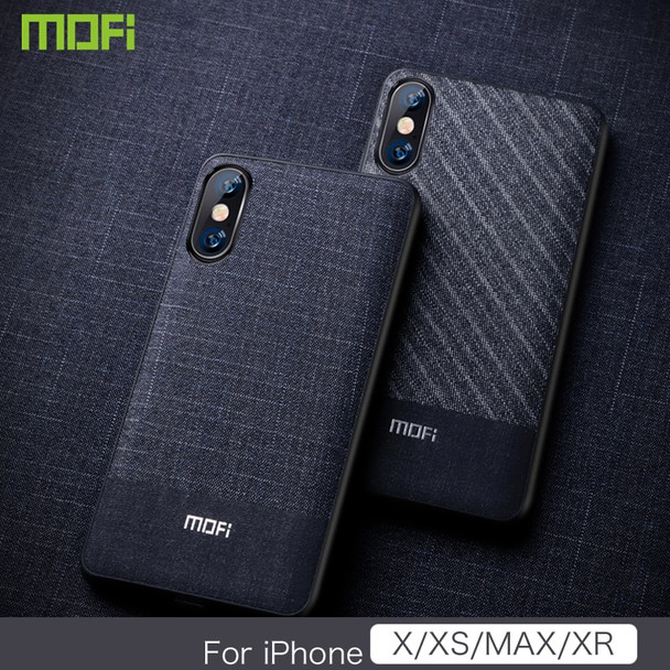 Xs Max Case Cover For iPhone Xs Max Case 6.5" For iPhone Xs Case Mofi For iPhone XR Case Business Dark Color For iPhone X Cover