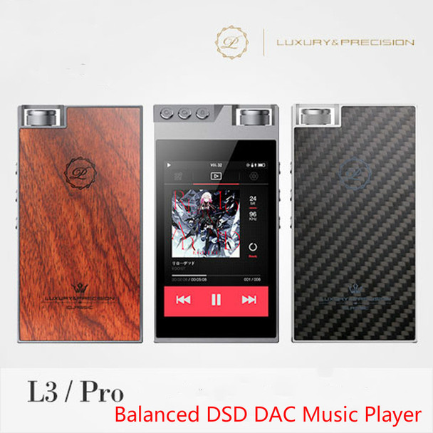 2017 Luxury &amp; Precision L3 Pro Portable Double DSD DAC USB ECC MLC HIFI Music Lossless Carbon Balanced Audio Music Player MP3