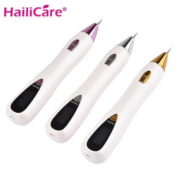 LCD Display Laser Mole Removal Tool Spot Remover Mole Freckle Pen Wart Tag Tattoo Removal Machine Skin Care Salon Beauty Tool