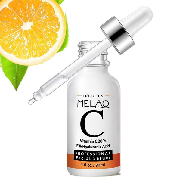 30ml vitamin C Serum Anti Aging Whitening Moisturizing anti-wrinkle hyaluronic acid essence VC Cream Face Care 