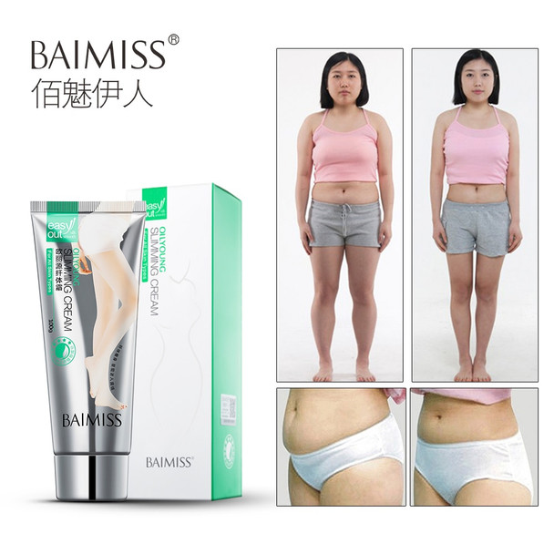  BAIMISS Slimming Cream Weight Loss Products Leg Body Waist Effective Anti Cellulite Fat Burning Body Cream 100g