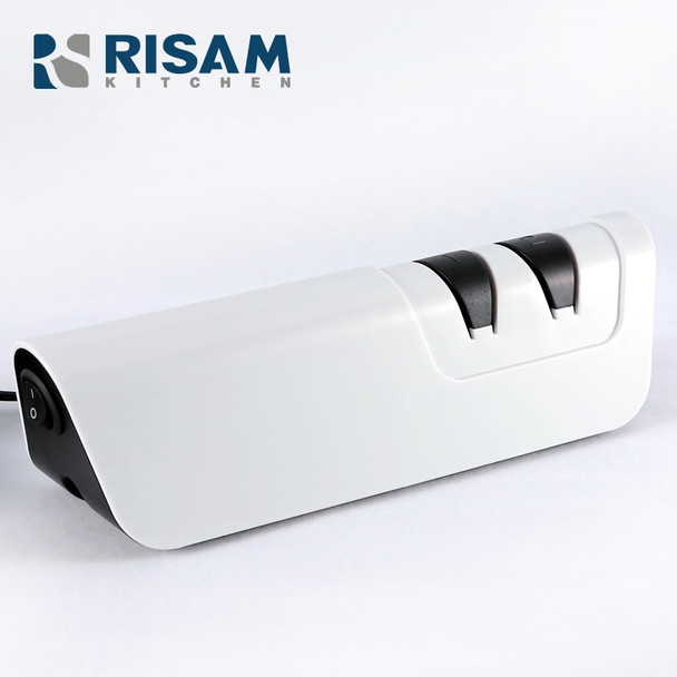 RISAM SHARP Electric Knife Sharpener Diamond Knife Sharpener Ceramic Knives Can Be Sharpened RE002