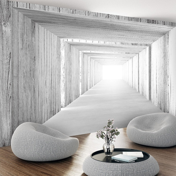 Custom 3d Stereoscopic Mural European Space Extending Corridor Living Bedroom Background 3d Wallpaper For Walls Paper