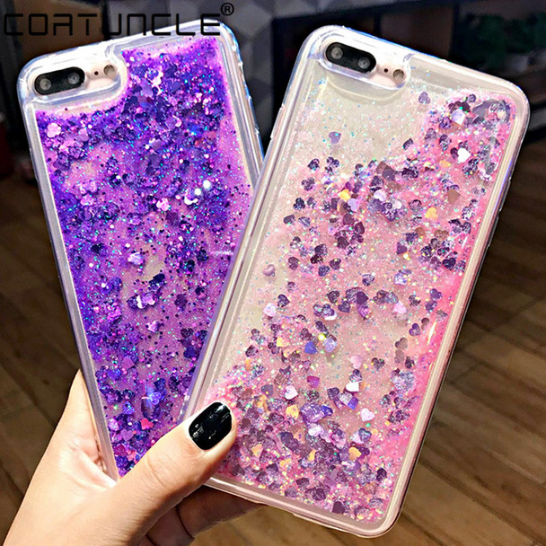 Glitter Liquid case Xiaomi Redmi 7A case For Coque Xiaomi Redmi 7 7A Note 7 Pro case Redmi Note 7 7A Cover Silicone phone cases