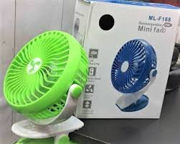 Mini USB Fan Rechargeable Ml-F168