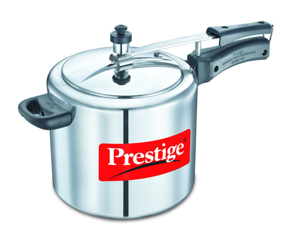 Prestige Nakshatra Aluminium Pressure Cooker, 6.5 Litres