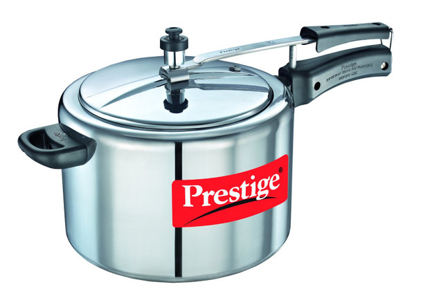 Prestige Nakshatra Plus 116066 8-Litre Aluminum Pressure Cooker Silver