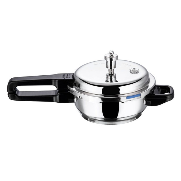 Vinod 18/8 Stainless Steel Pressure Pan With Lid - Mini (Induction Friendly)