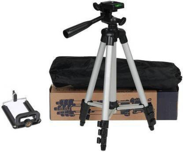 Tripod 3110 Portable Adjustable camera Stand with Phone Holder 