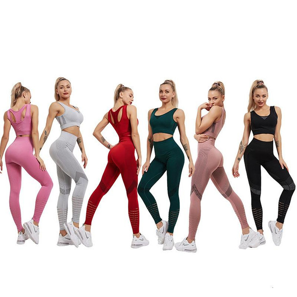 Leggings Ins Peach Hip Quick Drying Tights High Waist Mesh Yoga Stretch