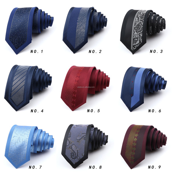Men's Tie Formal Striped Ties Business Wedding Necktie 6CM Classic Neckwear