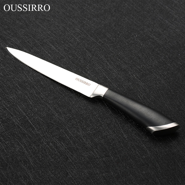  Kitchen Knives High Carbon Stainless Steel 5 inch 3CR13 420C Utility Paring Japanese Style Chef Knife Fruit Vegetable Cooking