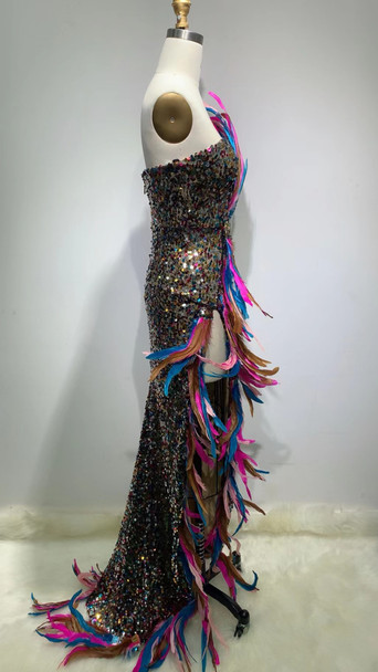 Women Celebrity Runway Women Party Sexy Evening Dresses