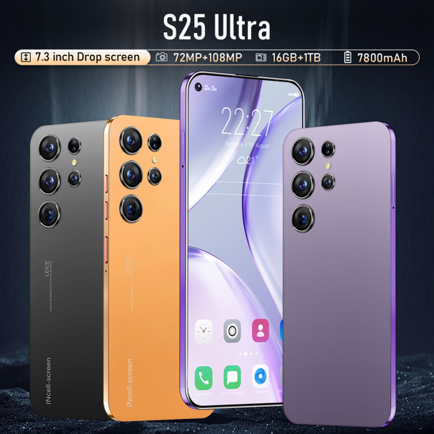 S25+ ULTRA Android 5G Smartphone 16GB+1TB 7.3-inch Mobile Phone Smart Phone