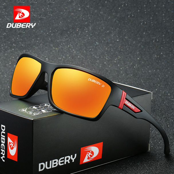 DUBERY Polarized Sunglasses Men's Aviation Driving Shades Male Sun Glasses For Men Safety 2017 Luxury Brand Designer Oculos