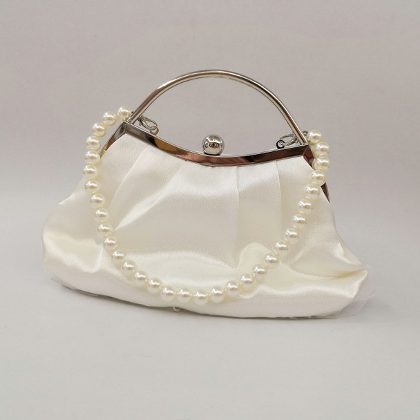 Clutches for Women Handbag Purse Wedding Handbags with Pearl Beaded