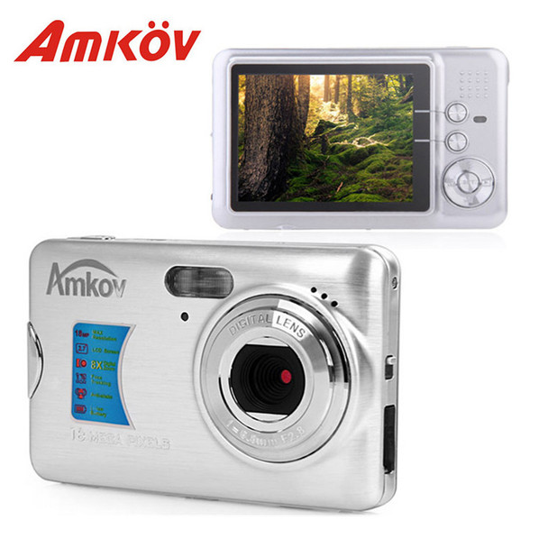 Amkov AMK-CDFE 8Mp Professional Camere Support multi-Language Mini Portable HD 2.7inch Screen Shooting Pocket Digital Camera