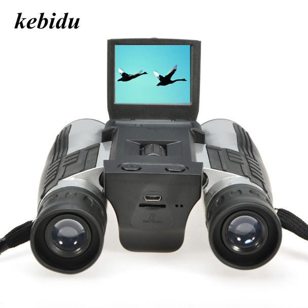 kebidu 12x32 HD Binocular Telescope digital camera 5 MP digital camera 2.0'' TFT display full hd 1080p telescope camera