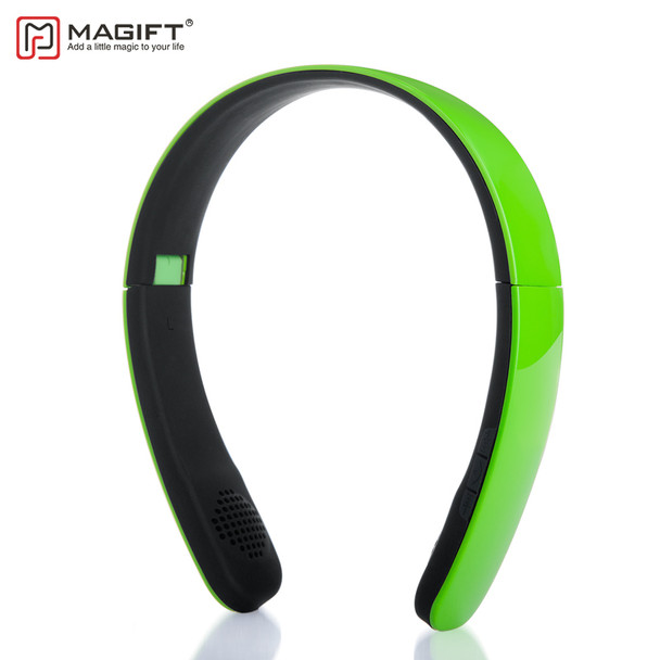 Magift1 Bluetooth Wireless Earphones Handsfree Calls with Micphone Headband for Smartphones Stereo Music Wireless Earphones 