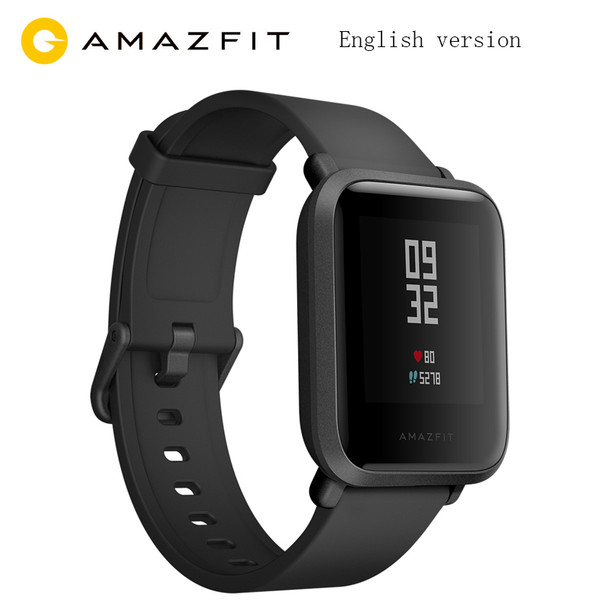 English Version Huami Amazfit Bip Smart Watch GPS Gloness Smartwatch Smart-watch Watchs 45 Days Standby for Xiaomi Phone MI5 IOS