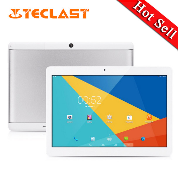 Tablets 10.1 inch Teclast X10 Quad Core 1280x800 IPS Screen Android 6.0 MTK6580 RAM 1GB ROM 16GB Dual SIM Dual Camera Tablet PC