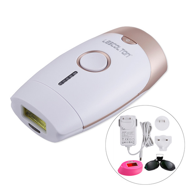 LESCOLTON Portable Electric Epilator Depilation Laser Shaver Permanent Light Technology Device for Body Bikini Leg Hair Removal