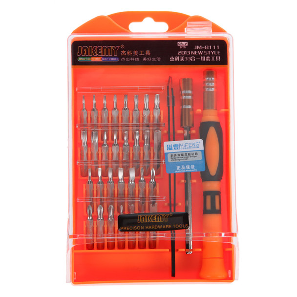 33 in 1 Professional Screwdriver Set Magnetic Hardware Tools Kit Repair Tools for Mobile Laptops Devices Wristwatches