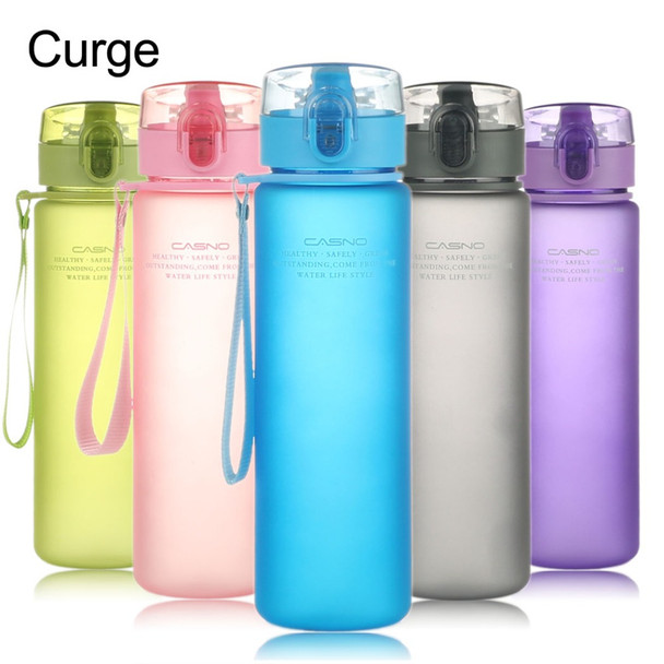 CURGE Brand BPA Free Leak Proof Sports Water Bottle High Quality Tour Hiking Portable Bottles 400ml 560ml #1112