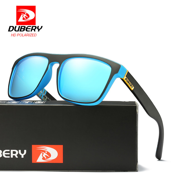 DUBERY 2018 Polarized Sunglasses Men's Aviation Driving Shades Male Sun Glasses For Men Retro Cheap Luxury Brand Designer Oculos