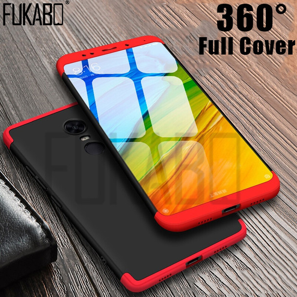 360 degrees Full Cover Case For Xiaomi Redmi Note 4X Note 4 Global version hard Back PC Cover For Redmi Note 4 Pro Note 4x Cases