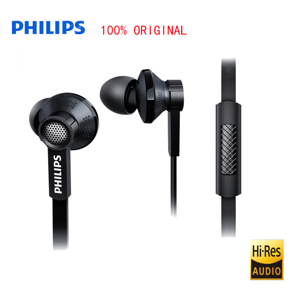 Philips Original Tx1 HiRes earphone high resolution HIFI fever earbuds ear noise canceling earphones For Xiaomi Samsung Phone