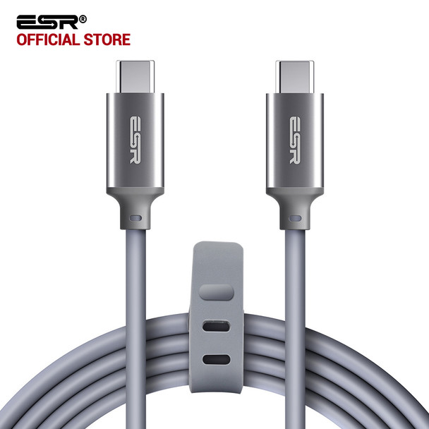 USB-C to USB-C USB 3.1 Cable, ESR Data Sync fast Charging Type-C to Type-C Cable for MacBook, for Samsung S8, for LG G6 V20 G5