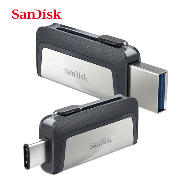 Sandisk SDDDC2 Extreme Type-C 128GB 64GB Dual OTG USB Flash Drive 32GB Pen Drive USB Stick Micro USB Flash Type C 16GB