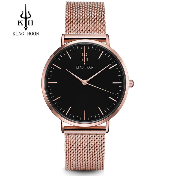 KING HOON Women Watches Luxury Brand Fashion Quartz Ladies Stainless Steel Bracelet Watch Casual Clock montre Femme reloj mujer