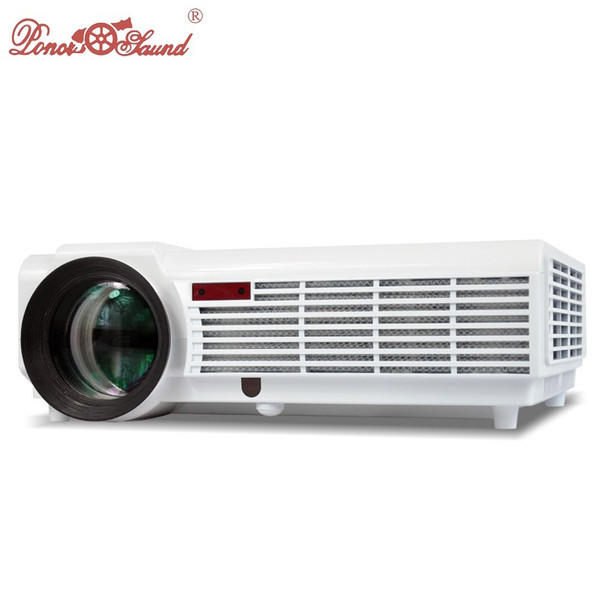 HTP led 96 5500 lumens Multifunction projector full hd 3d support 1080p home theater projector beamer with gift