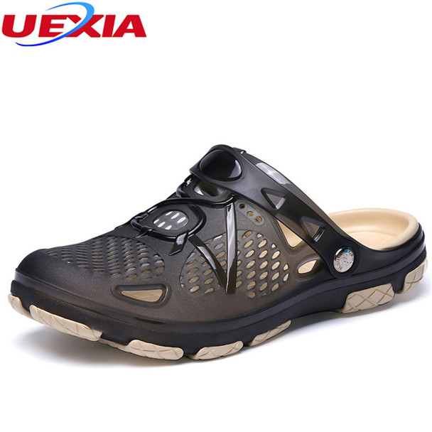 UEXIA Mens Flip Flops Sandals Breathable Casual Shoes Summer Fashion Beach Flip Flop Slippers Sapatos Hembre Sapatenis Masculino