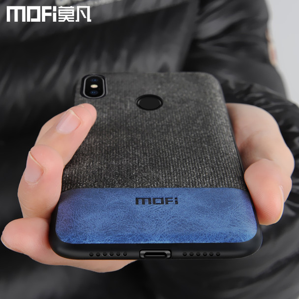 Xiaomi Redmi Note 5 Pro case cover note5 global version back cover silicone edge fabric case coque MOFi Redmi note 5 pro case