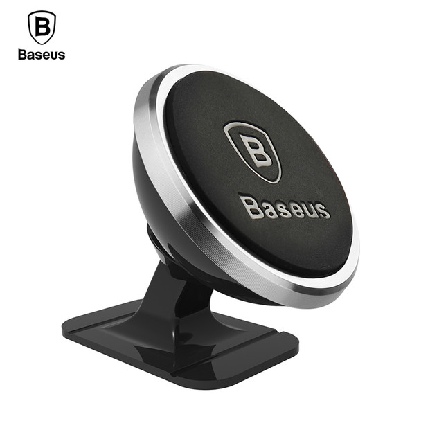 Baseus Universal Car Phone Holder 360 Degree GPS Magnetic Mobile Phone Holder For iPhone 8 Samsung S8 Magnet Mount Holder Stand