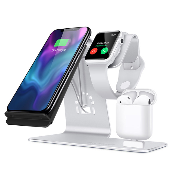 Bestand 3 in 1  iWatch Stand, Airpods Charger Dock, Phone Desktop Tablet Holder for Airpods,