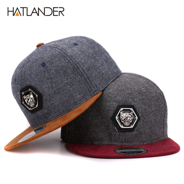 HATLANDER branded adjustable baseball caps women Kpop hip hop cap outdoor flat brim mens hats gorras planas snapbacks for adult